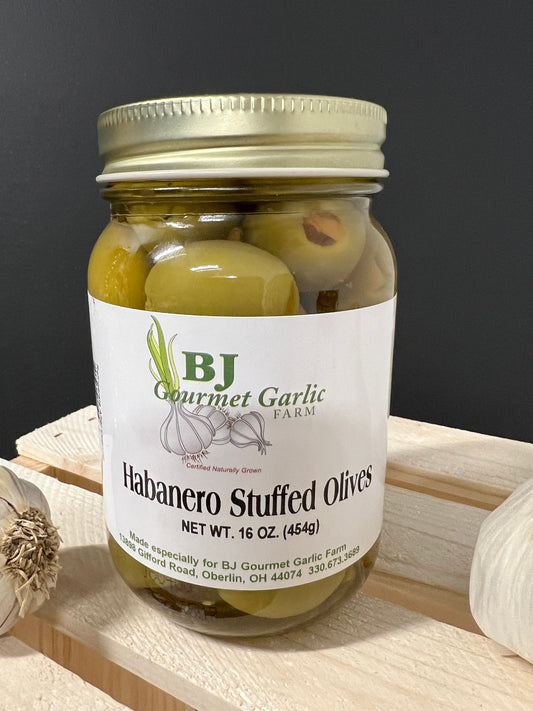 Habanero Stuffed Olives