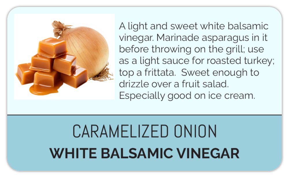 Caramelized Onion White Balsamic Vinegar