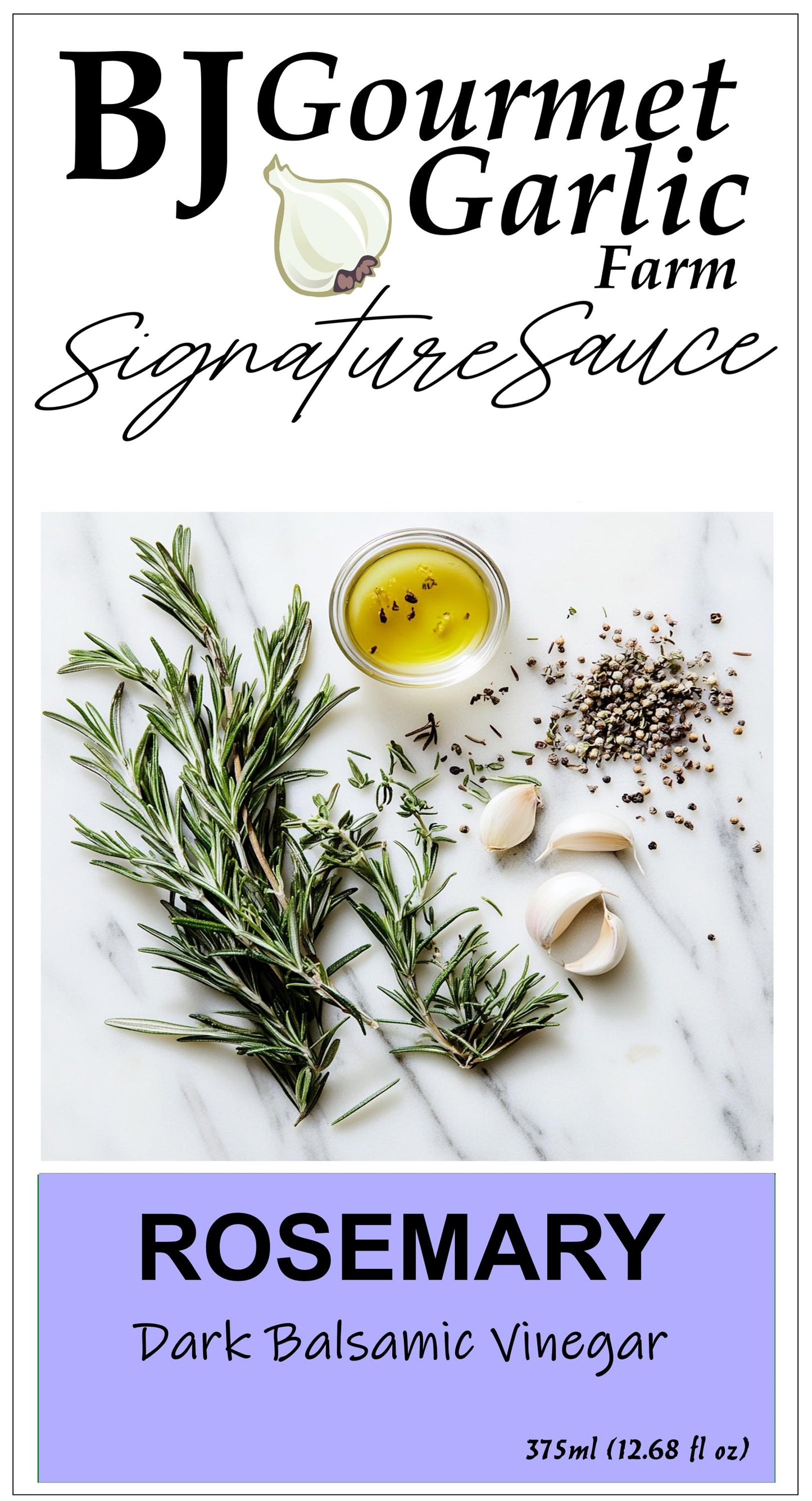 Rosemary Balsamic Vinegar