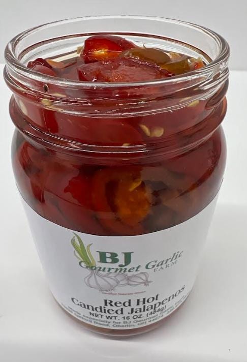 Red Hot Candied Jalapenos