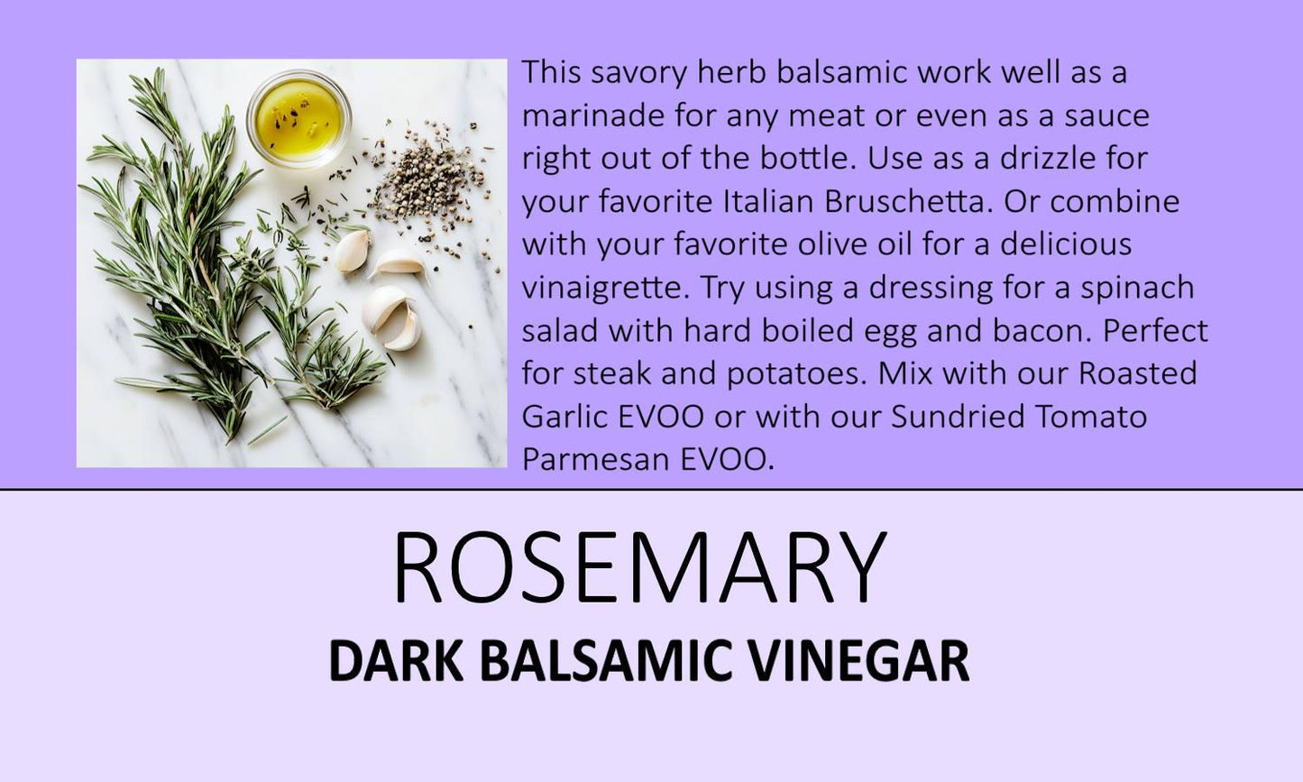 Rosemary Balsamic Vinegar