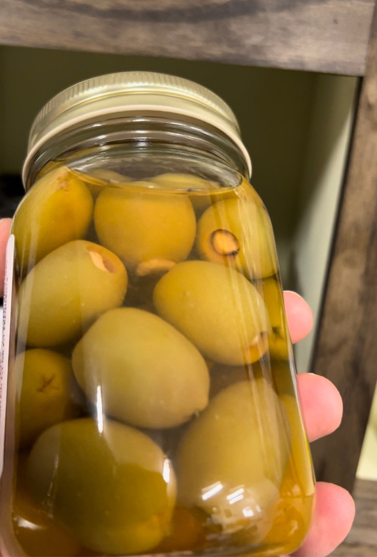 Garlic Stuffed Olives