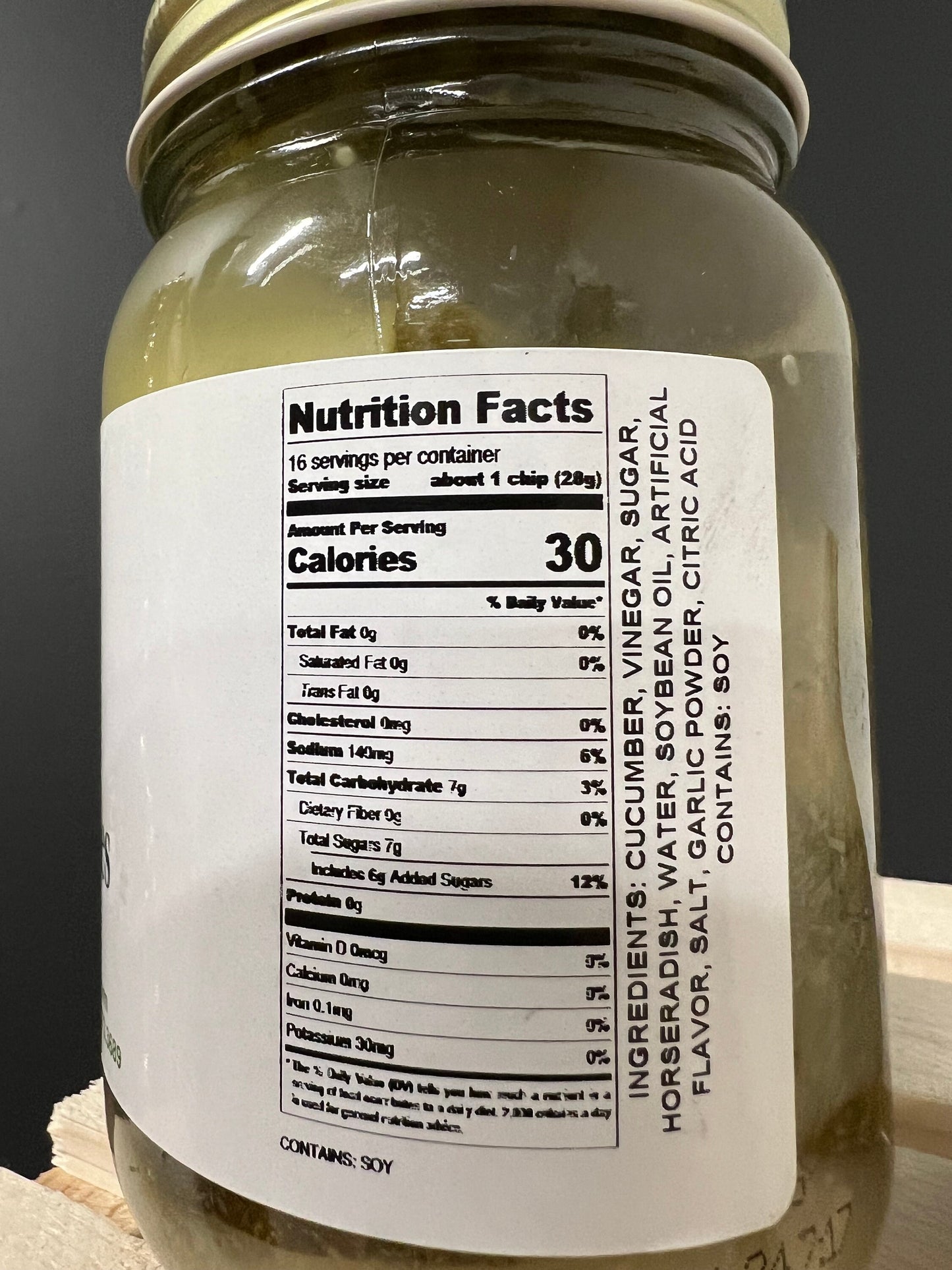 Horseradish Pickles