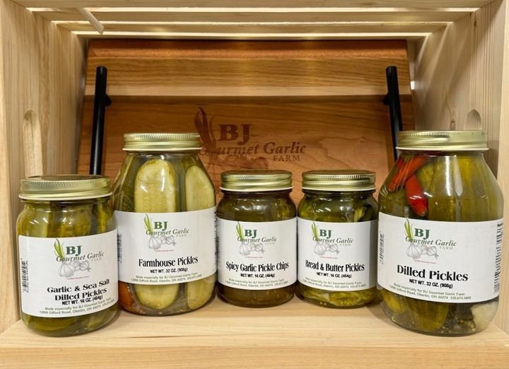 Garlic & Sea Salt Pickles