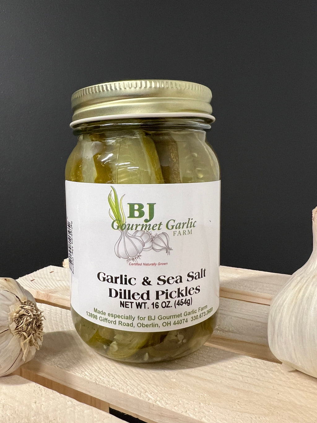 Garlic & Sea Salt Pickles