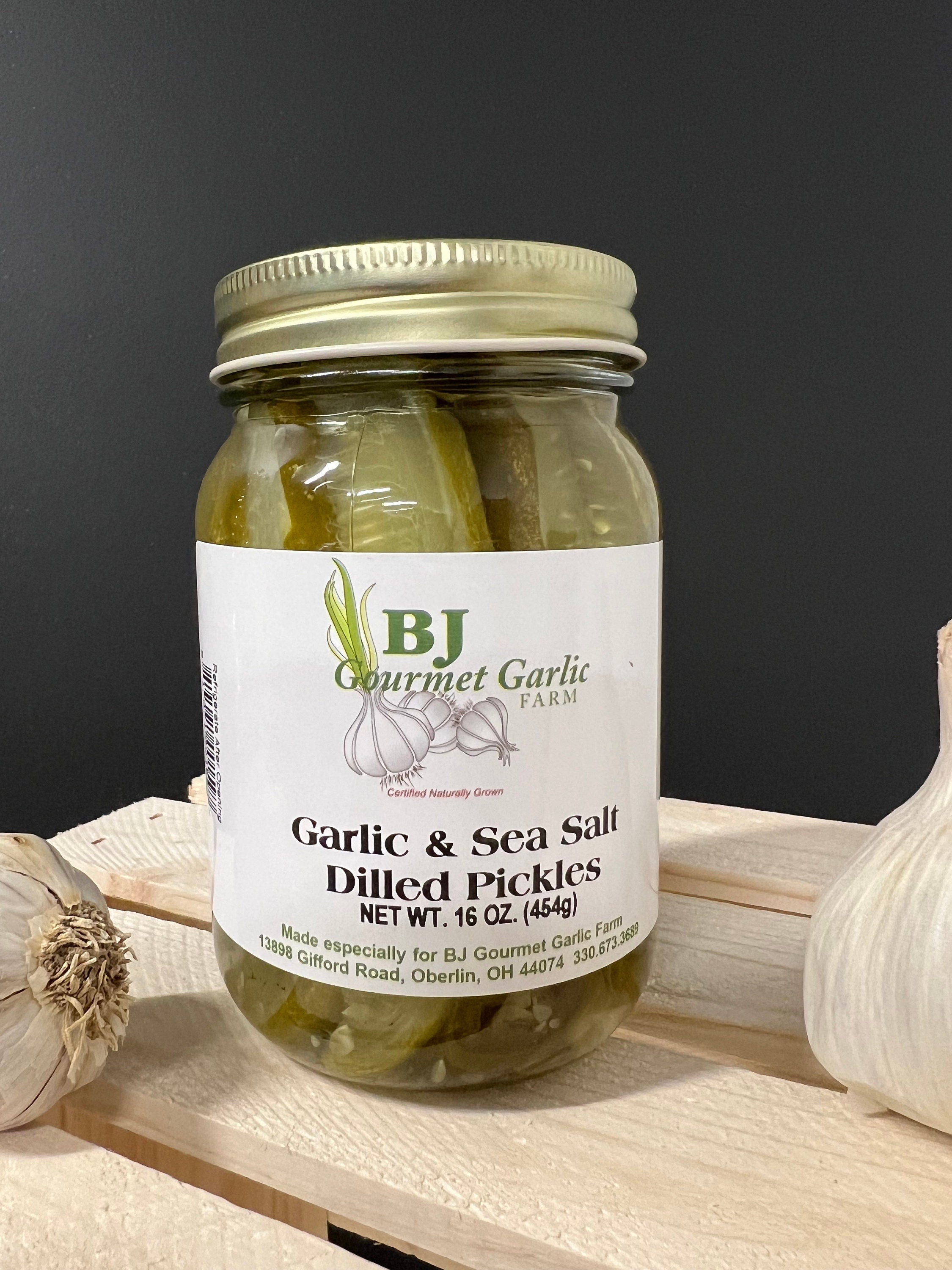 Garlic & Sea Salt Pickles