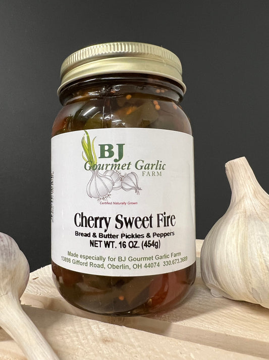 Cherry Sweet Fire Bread & Butter Pickles