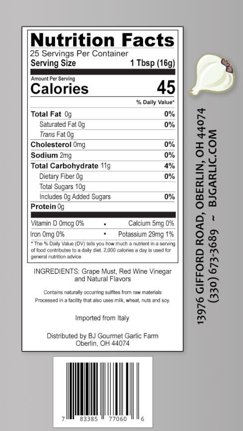 Bell Pepper Balsamic Vinegar