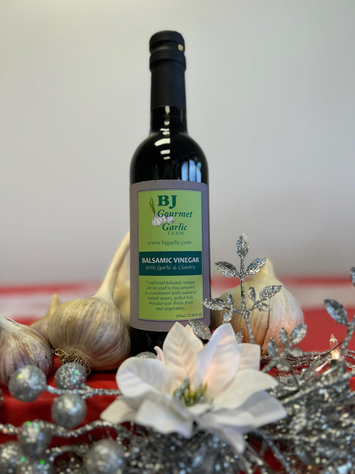 Balsamic Vinegar with Garlic & Cilantro